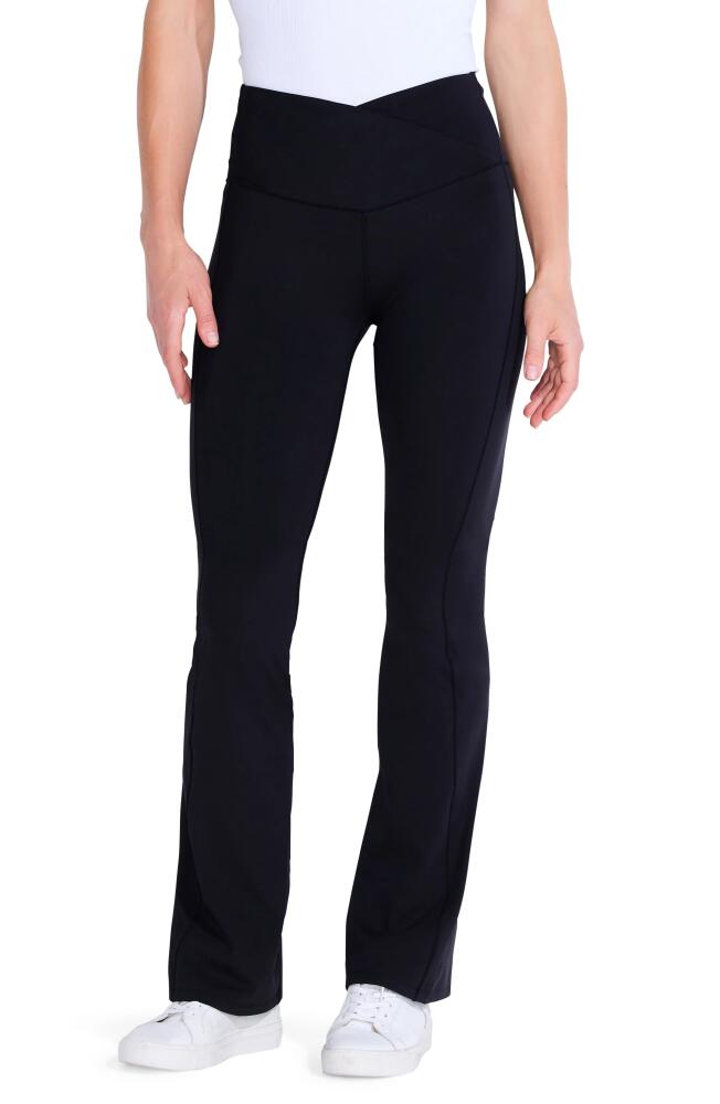 NZ ACTIVE by NIC+ZOE Active FlexFit Bootcut Leggings in Black Onyx Cover