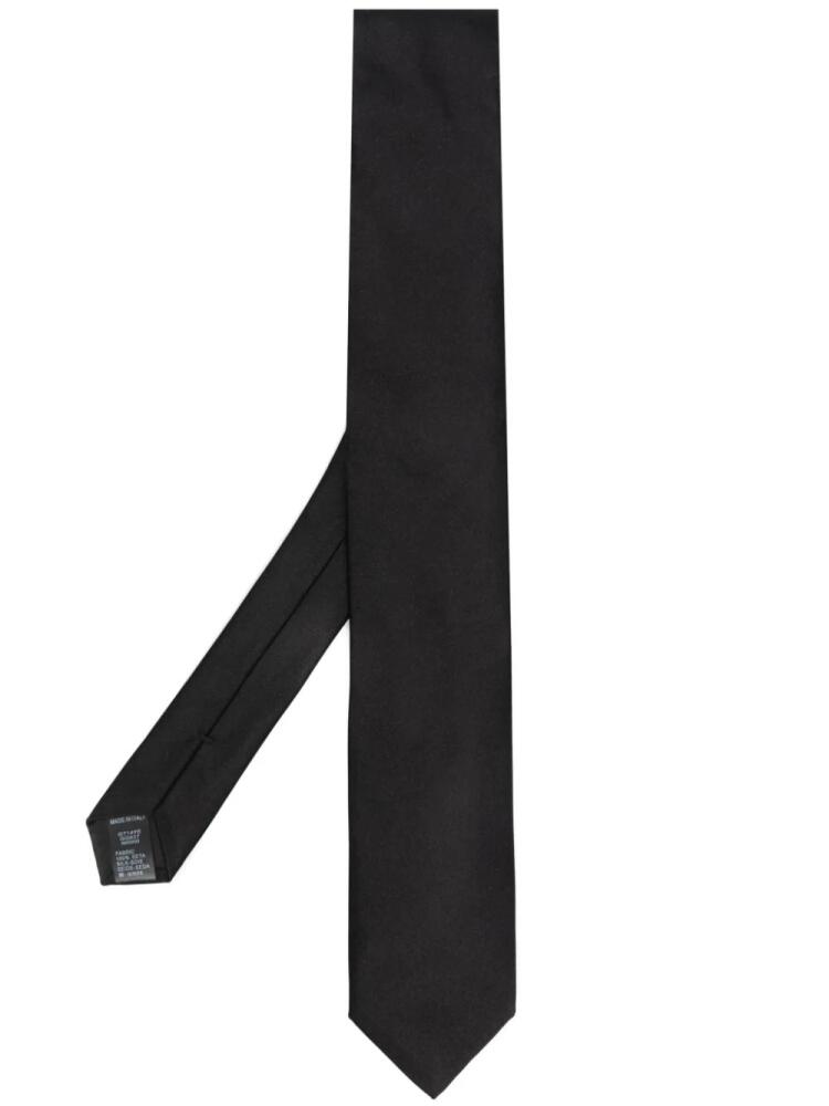 Dolce & Gabbana pointed silk tie - Black Cover