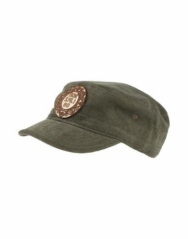 Borsalino Woman Hat Military green Cotton Cover