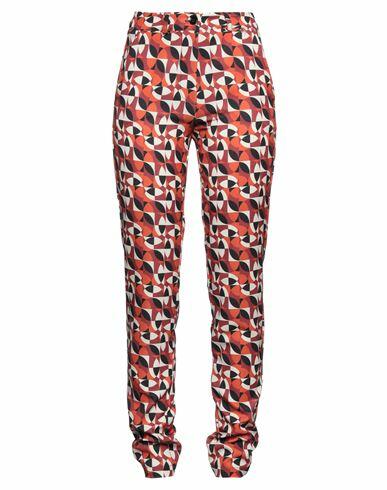 Gai Mattiolo Woman Pants Red Polyester, Elastane Cover