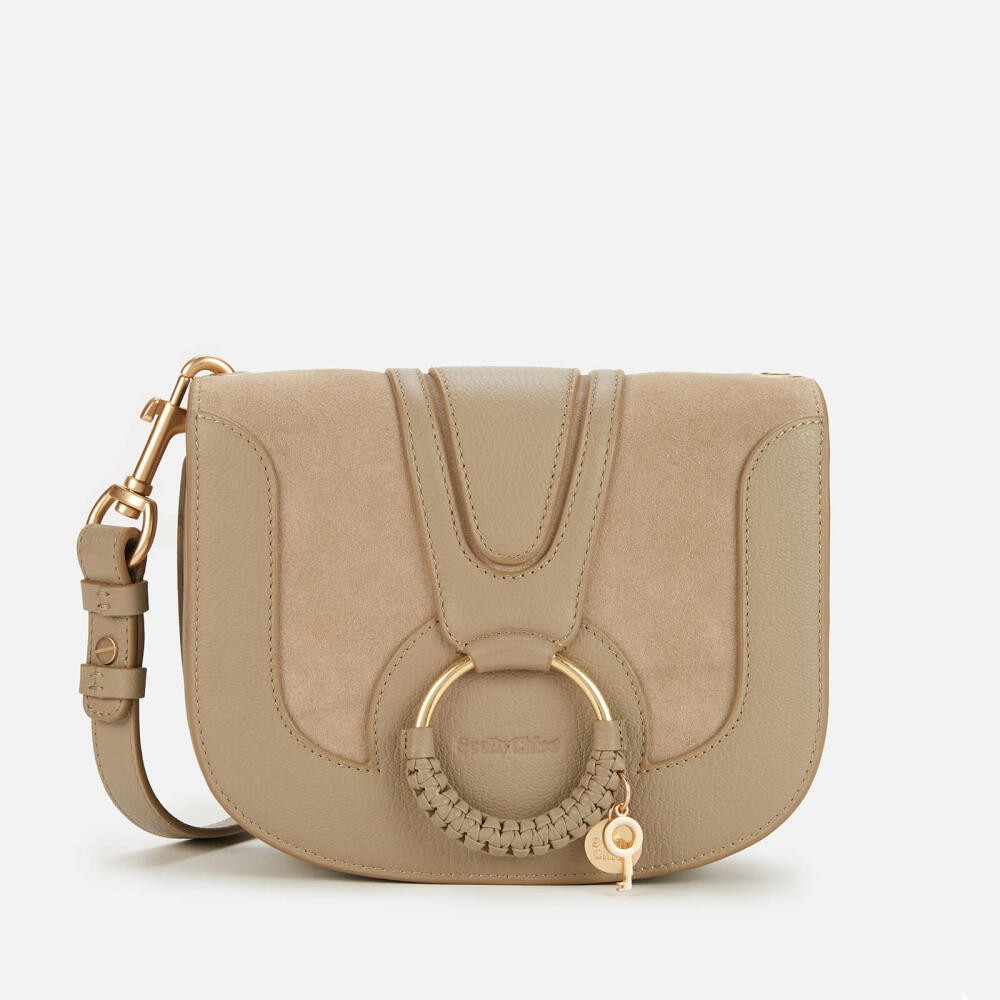 See by Chloé Hana Leather and Suede Crossbody Bag Cover