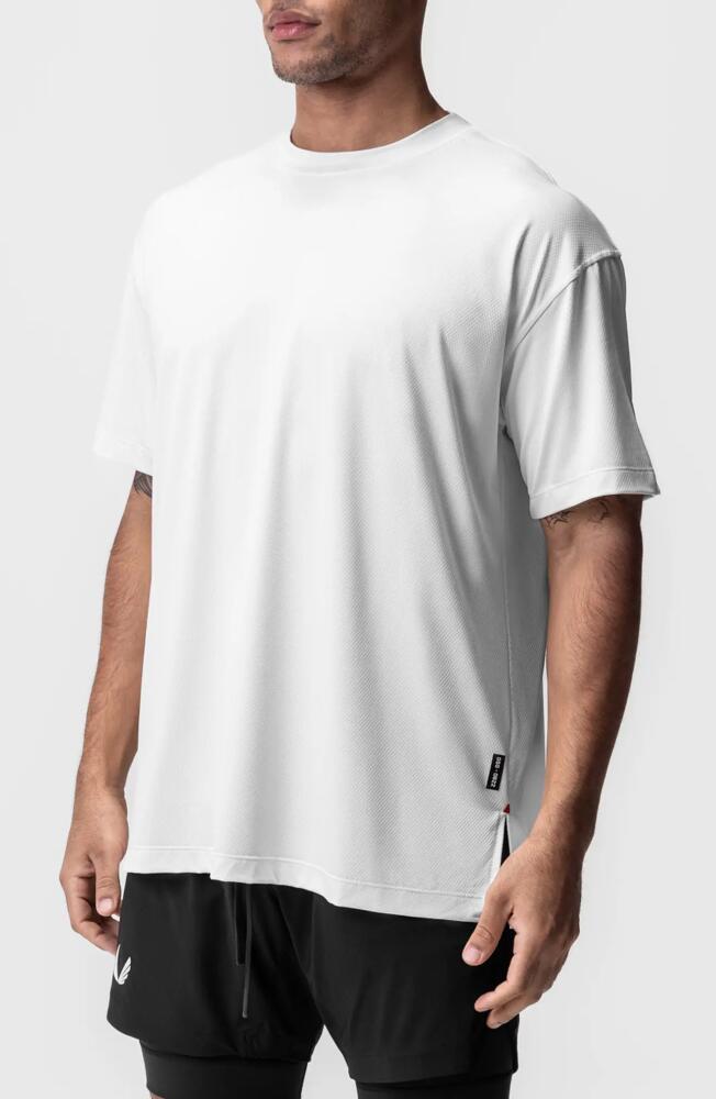 ASRV AeroSilver Oversize Tee in White Cover