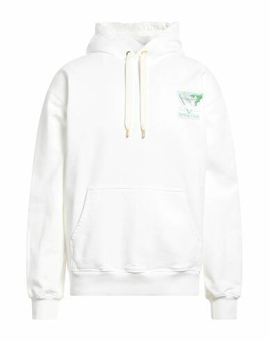 Casablanca Man Sweatshirt Off white Organic cotton, Polyester, Viscose Cover