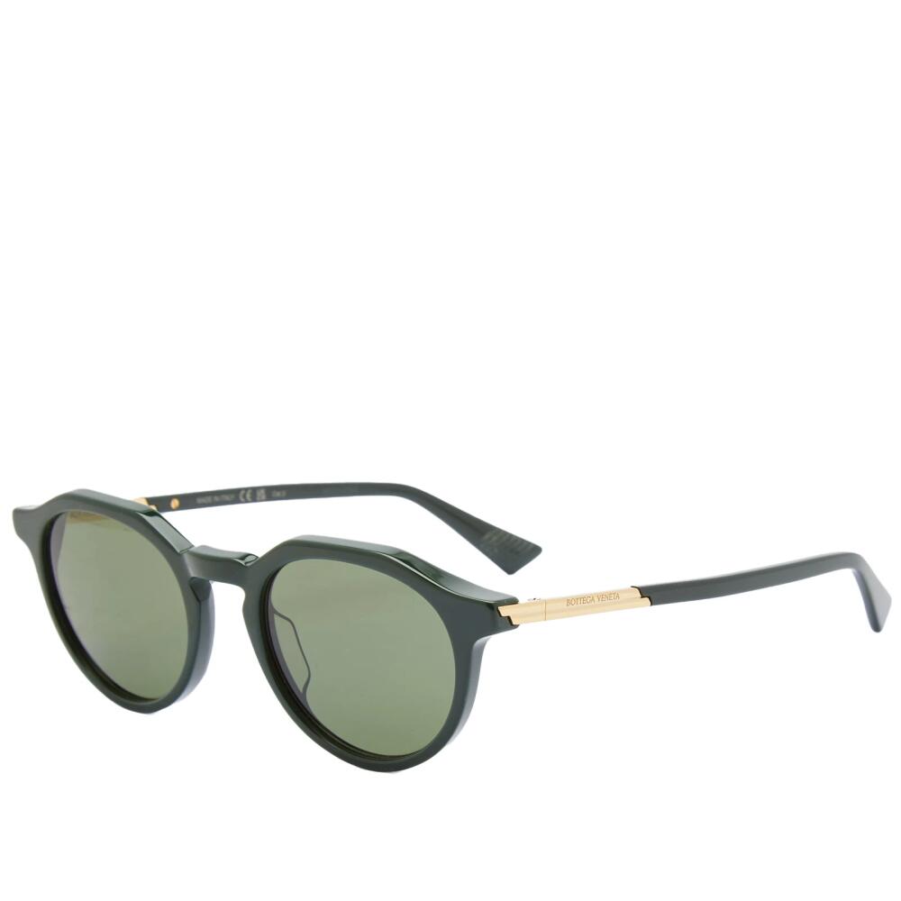 Bottega Veneta Eyewear Men's BV1260S Sunglasses in Green Cover