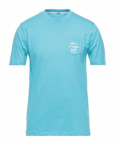 Dooa Man T-shirt Turquoise Cotton Cover