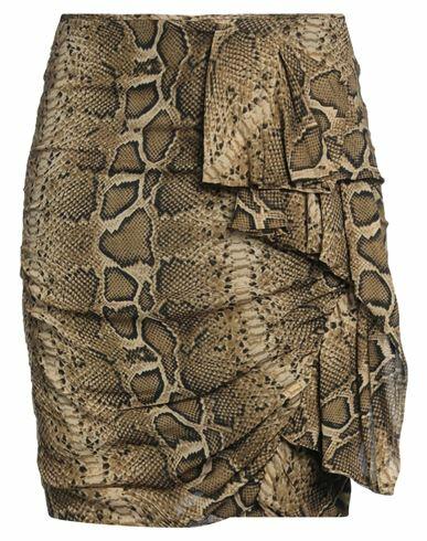 Marant Étoile Woman Mini skirt Khaki Viscose Cover