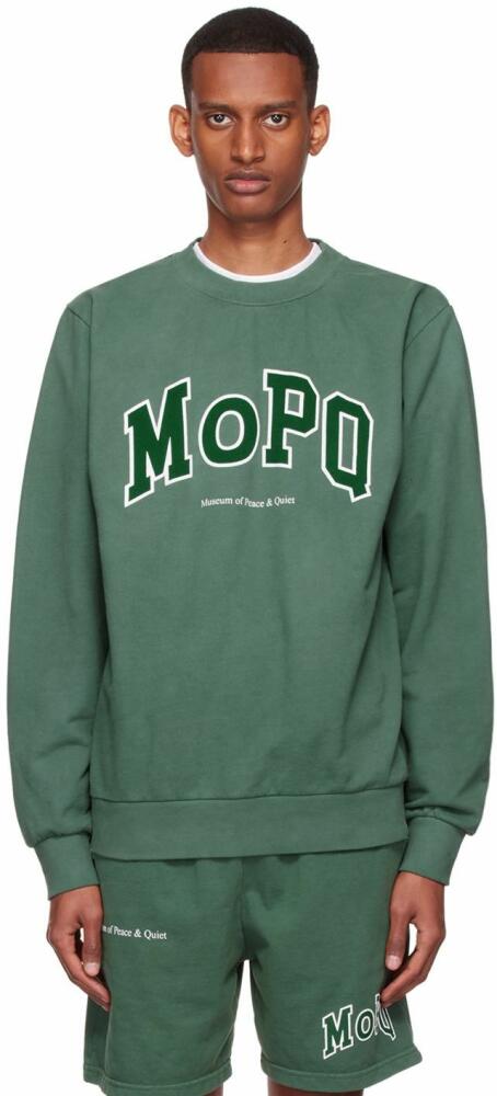 Museum of Peace & Quiet Green Cotton Sweatshirt Cover