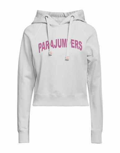 Parajumpers Woman Sweatshirt Light grey Cotton Cover