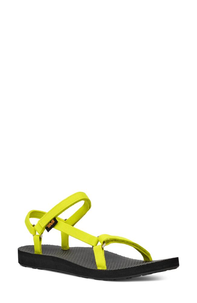 Teva Original Universal Slim Sandal in Evening Primrose Cover