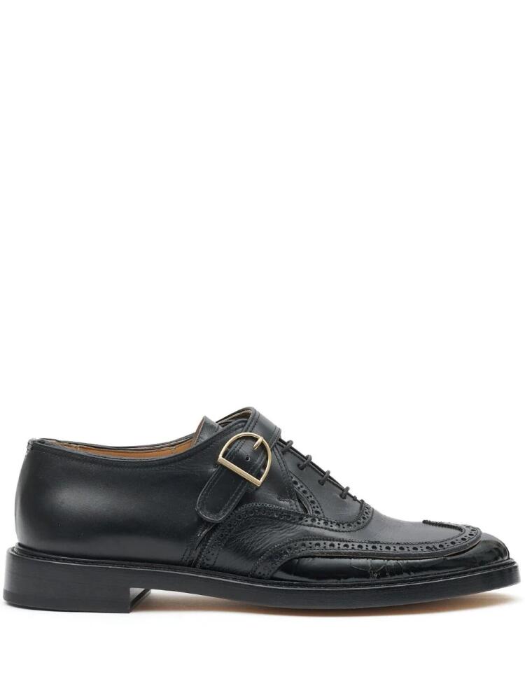 Maison Margiela Tabi Monster leather brogues - Black Cover