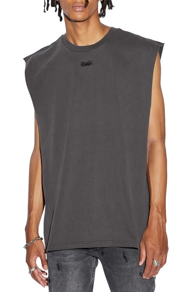 Ksubi Slash Biggie Sleeveless Muscle Tee in Black Cover