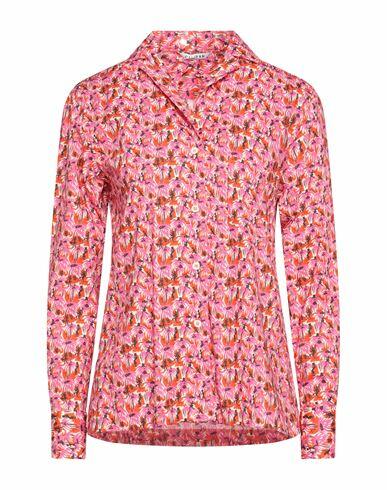 Caliban Woman Shirt Fuchsia Cotton, Elastane Cover