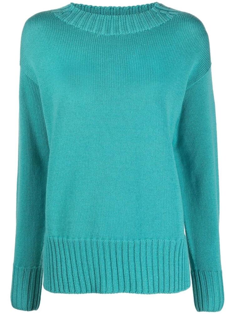 Drumohr merino wool jumper - Green Cover