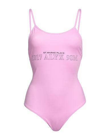 1017 Alyx 9sm Woman One-piece swimsuit Mauve Polyamide, Elastane Cover