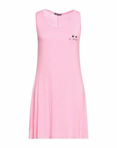 Odi Et Amo Woman Mini dress Pink Cotton Cover