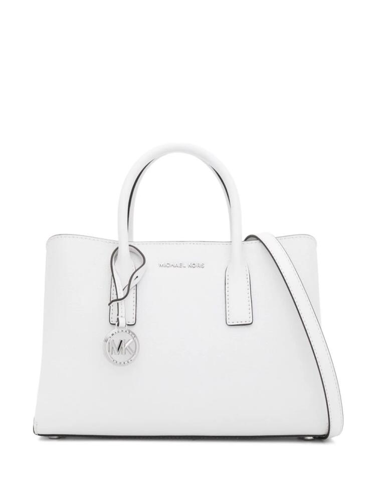 Michael Michael Kors small Ruthie leather satchel - White Cover