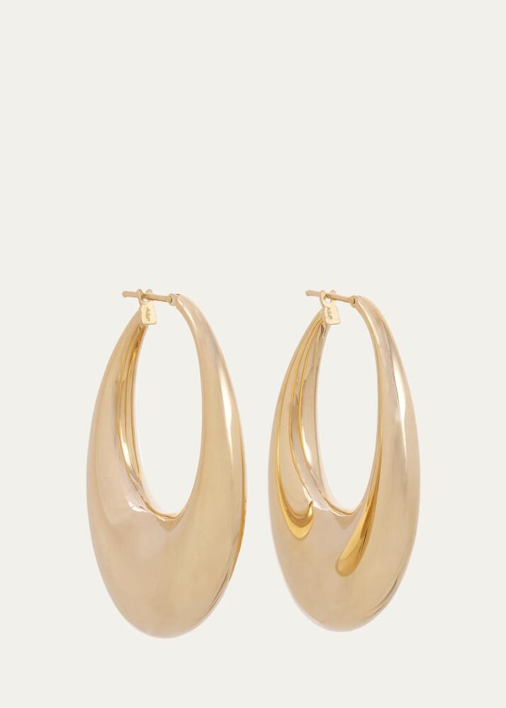 Sidney Garber Carine 18K Yellow Gold Puffy Hoop Earrings Cover