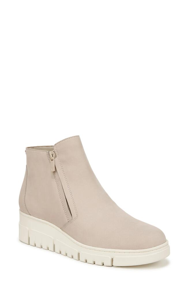 Vionic Uptown Sur Platform Wedge Bootie in Oatmeal Cover