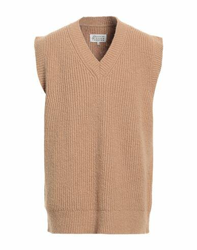 Maison Margiela Man Sweater Camel Wool, Cashmere, Polyamide Cover