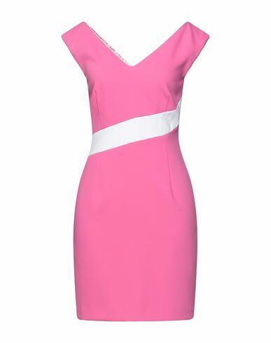 Atos Lombardini Woman Mini dress Fuchsia Polyester Cover