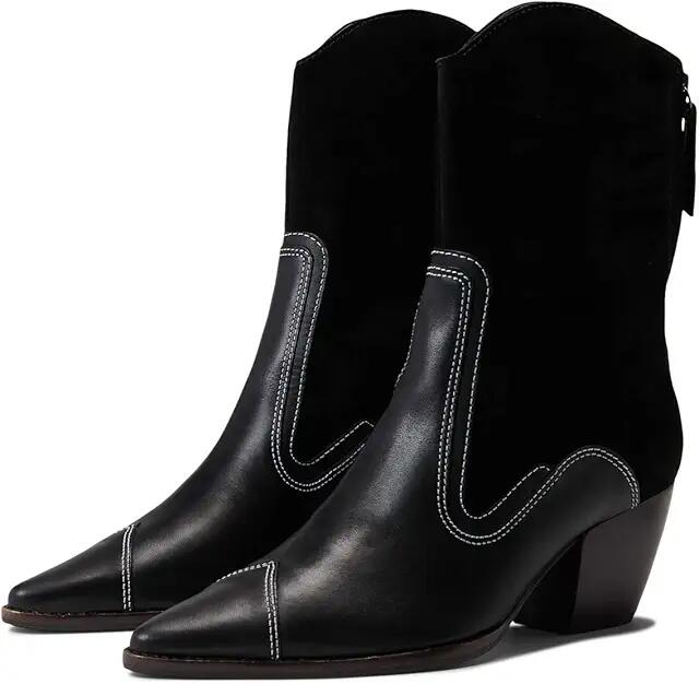 Matisse Carina (Black Suede/Leather) Women's Boots Cover