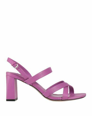 Bibi Lou Woman Sandals Mauve Leather Cover