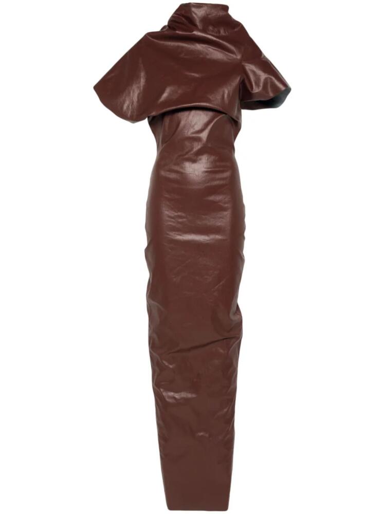 Rick Owens Cylinder gown - Brown Cover