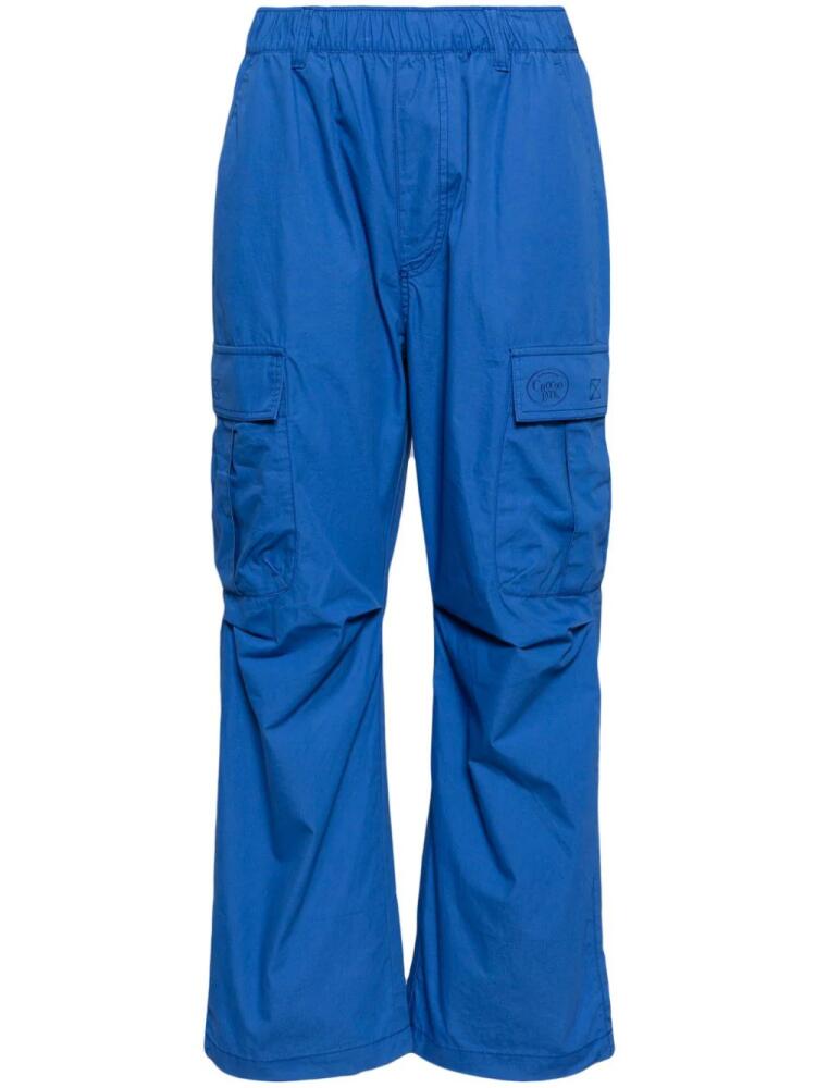 CHOCOOLATE cotton cargo trousers - Blue Cover