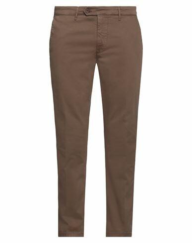 0/zero Construction Man Pants Camel Cotton, Elastane Cover