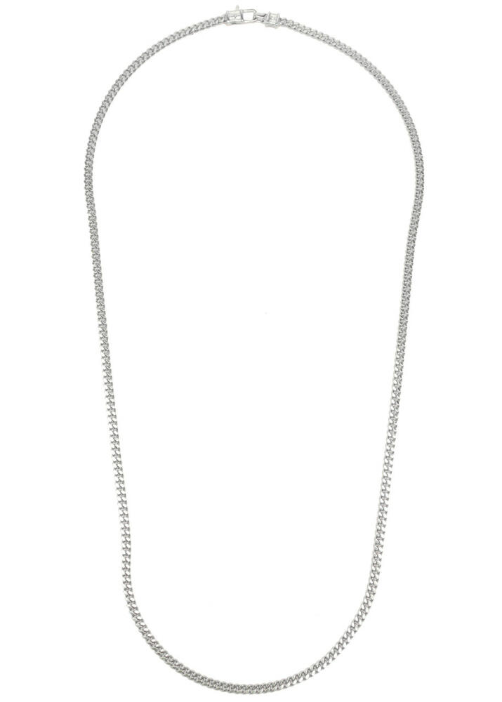 Tom Wood Curb M Sterling Silver Chain Necklace Cover