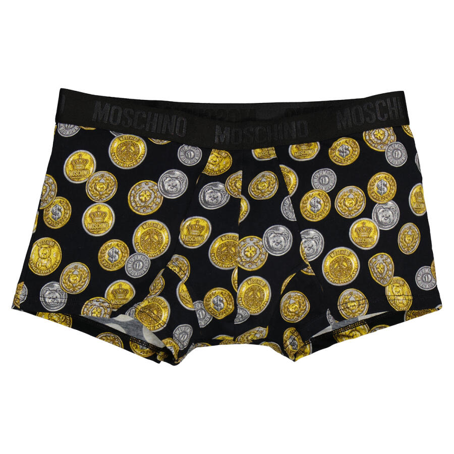 Moschino Mens Print-Black Boxer Cover