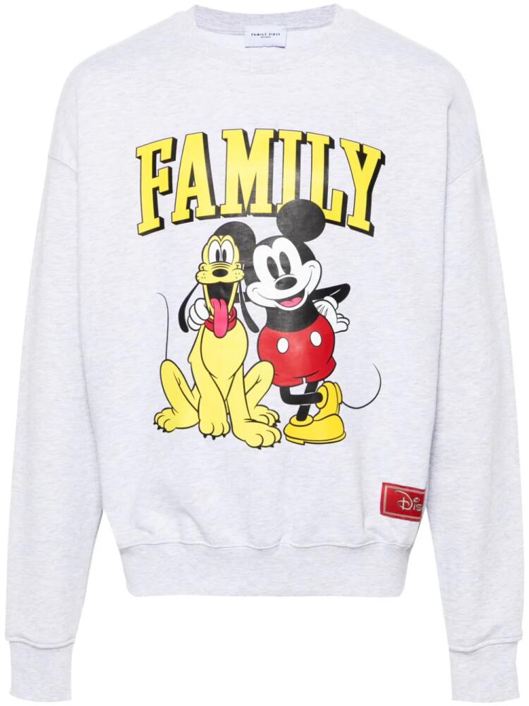 Family First x Disney Duo sweatshirt - Grey Cover