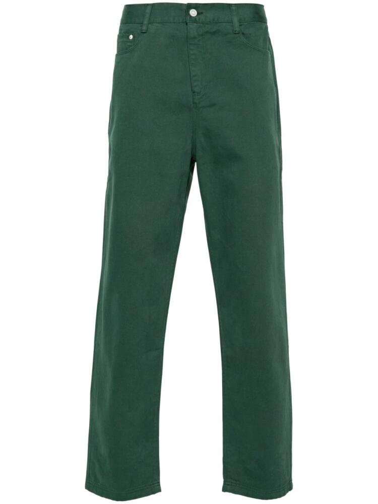 ARTE logo-embroidered trousers - Green Cover