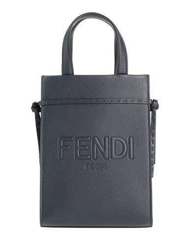 Fendi Woman Handbag Midnight blue Calfskin Cover