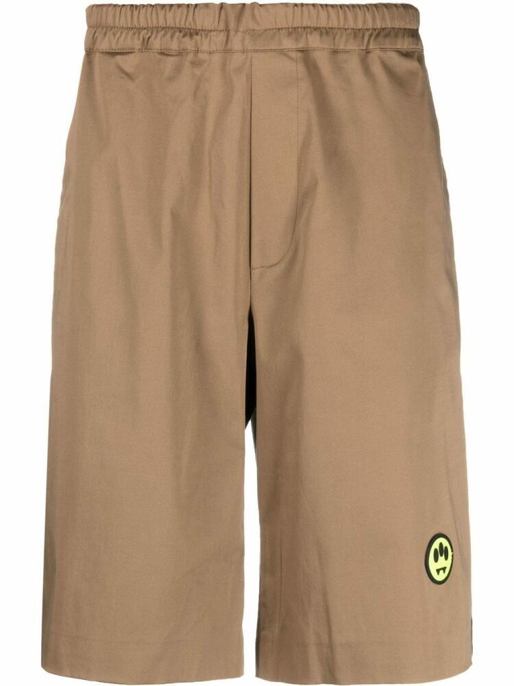 BARROW logo-print track shorts - Brown Cover