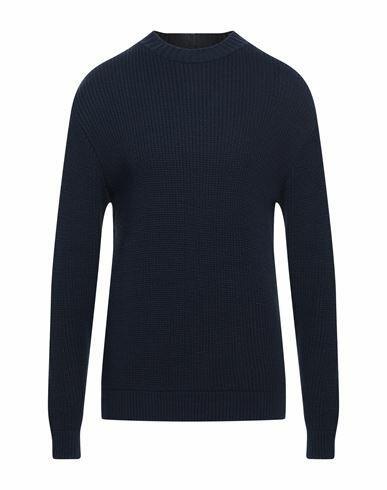 Stilosophy Man Sweater Midnight blue Acrylic, Wool Cover