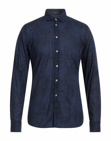 B. d.baggies Man Shirt Navy blue Cotton Cover