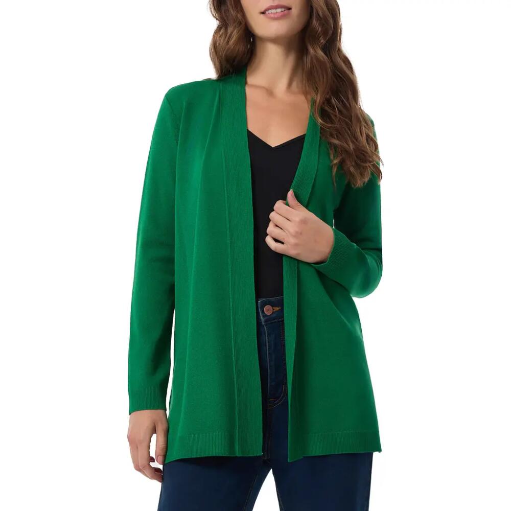 Jones New York Open Front Cardigan in Deep Clover Cover