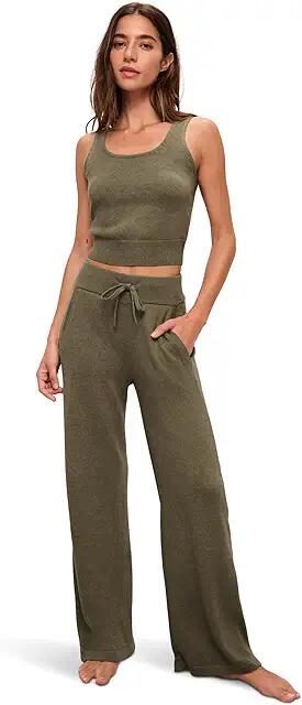 Eberjey Recycled Sweater - The Pants (Moss) Women's Clothing Cover