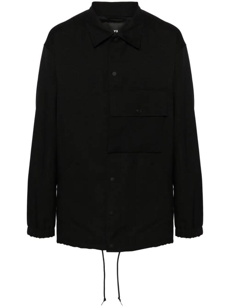 Y-3 Sport Uniform Coach shirt jacket - Black Cover