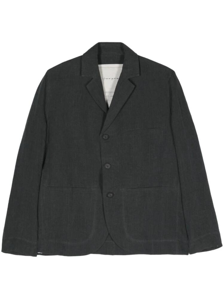 Toogood The Botanist single-breasted blazer - Grey Cover