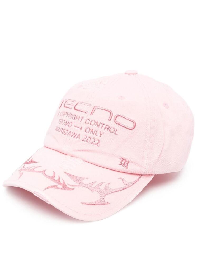 MISBHV embroidered baseball cap - Pink Cover