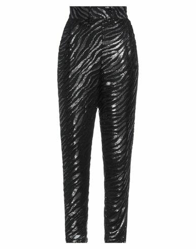 Jijil Woman Pants Black Polyester, Viscose, Elastane, Acetate, PBT - Polybutylene terephthalate Cover