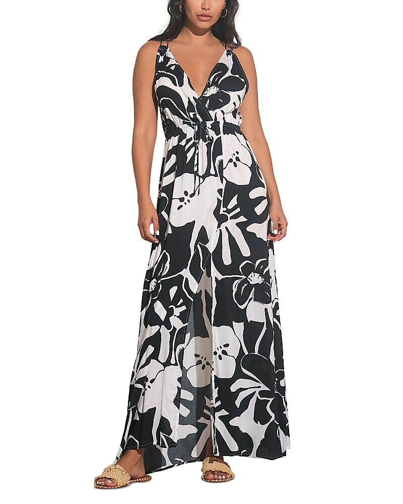 Elan V Neck Maxi Dress Cover