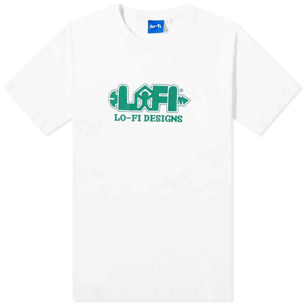 Lo-Fi Men's Architect T-Shirt in White Cover