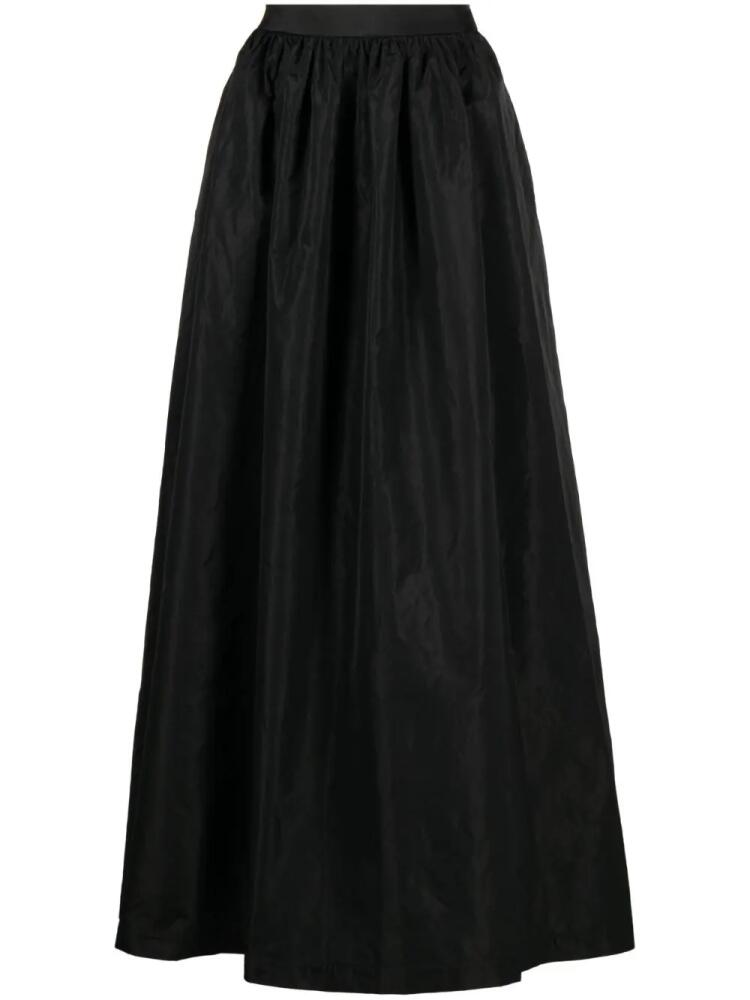 ERMANNO FIRENZE high-shine finish full skirt - Black Cover