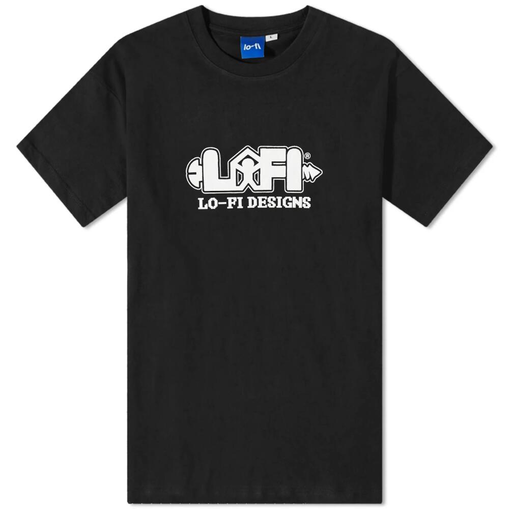 Lo-Fi Men's Architect T-Shirt in Black Cover