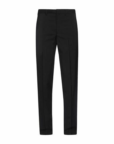 Prada Man Pants Black Virgin Wool, Mohair wool Cover