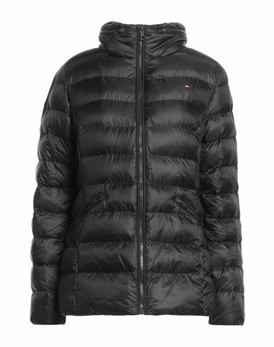 Tommy Hilfiger Woman Puffer Black Polyester Cover