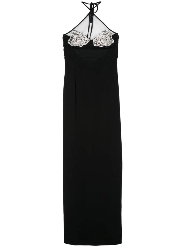 Amen crystal-embellished gown - Black Cover